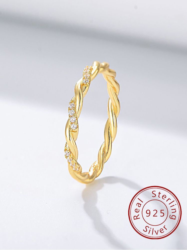 Body Jewelry High Quality - 925 Sterling Silver Fashion Wrapped Round