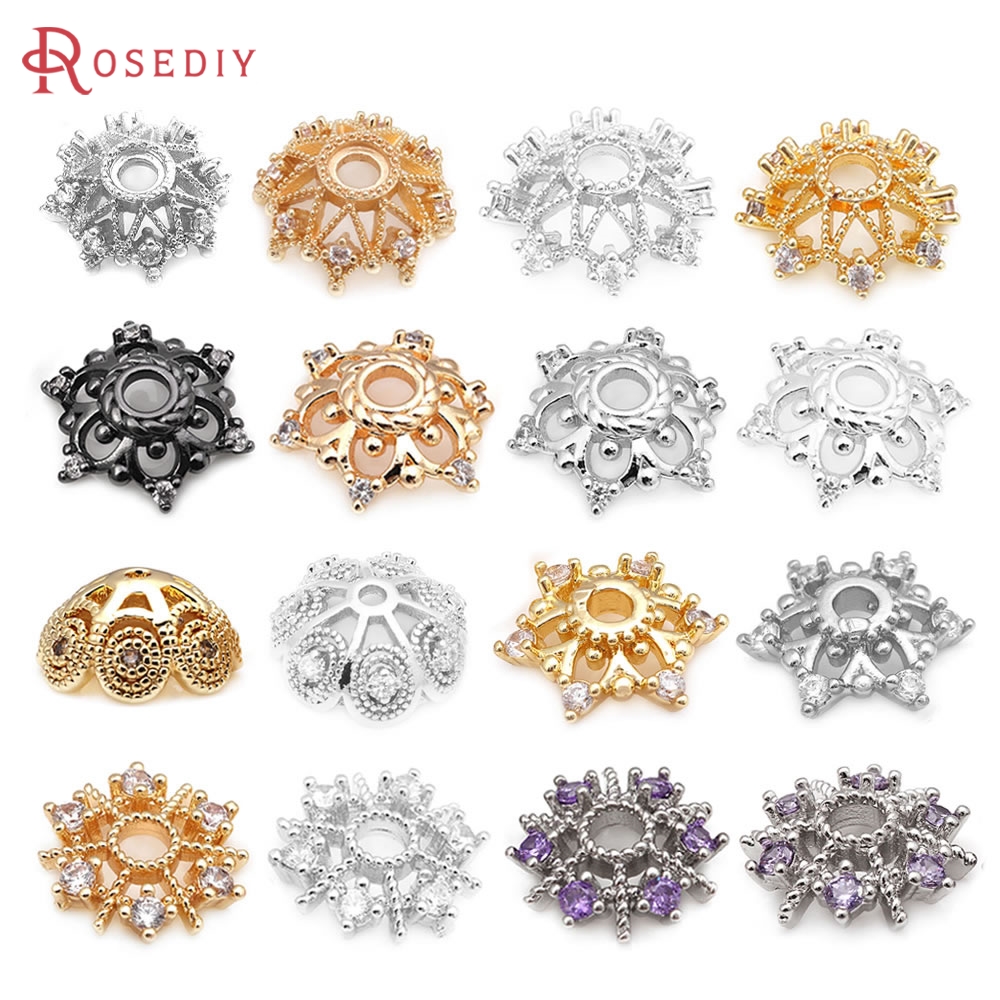 Body Jewelry High Quality - 18K Gold Color Brass and Zircon
