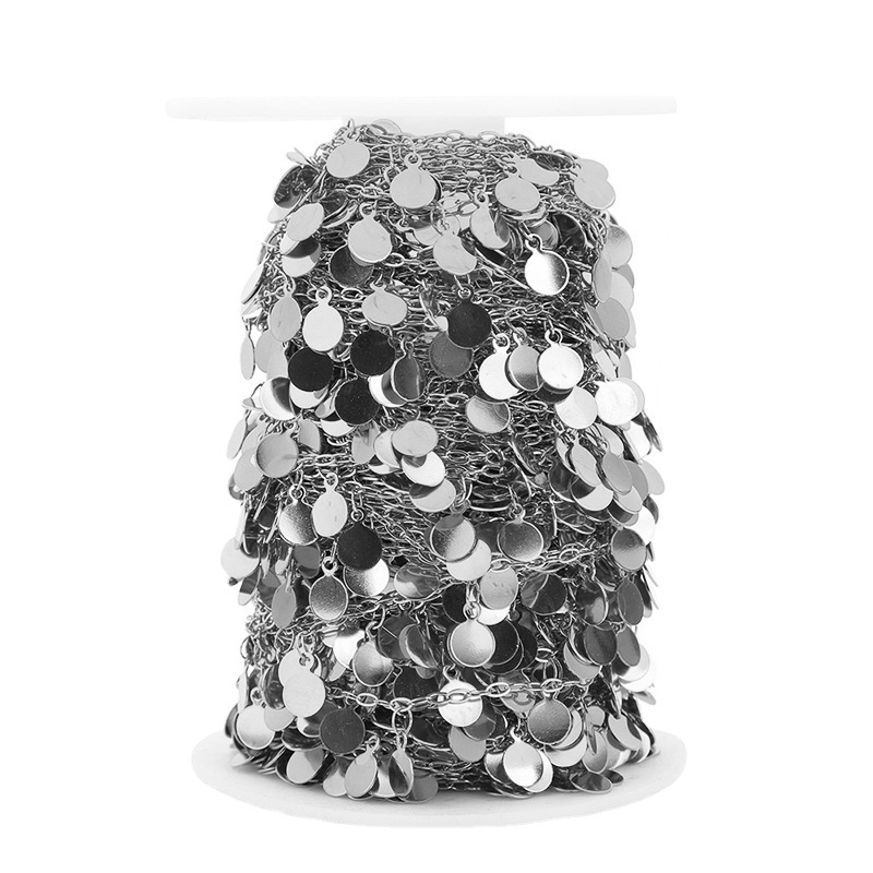Body Jewelry For You - 1 Meter Stainless Steel 6mm Disc