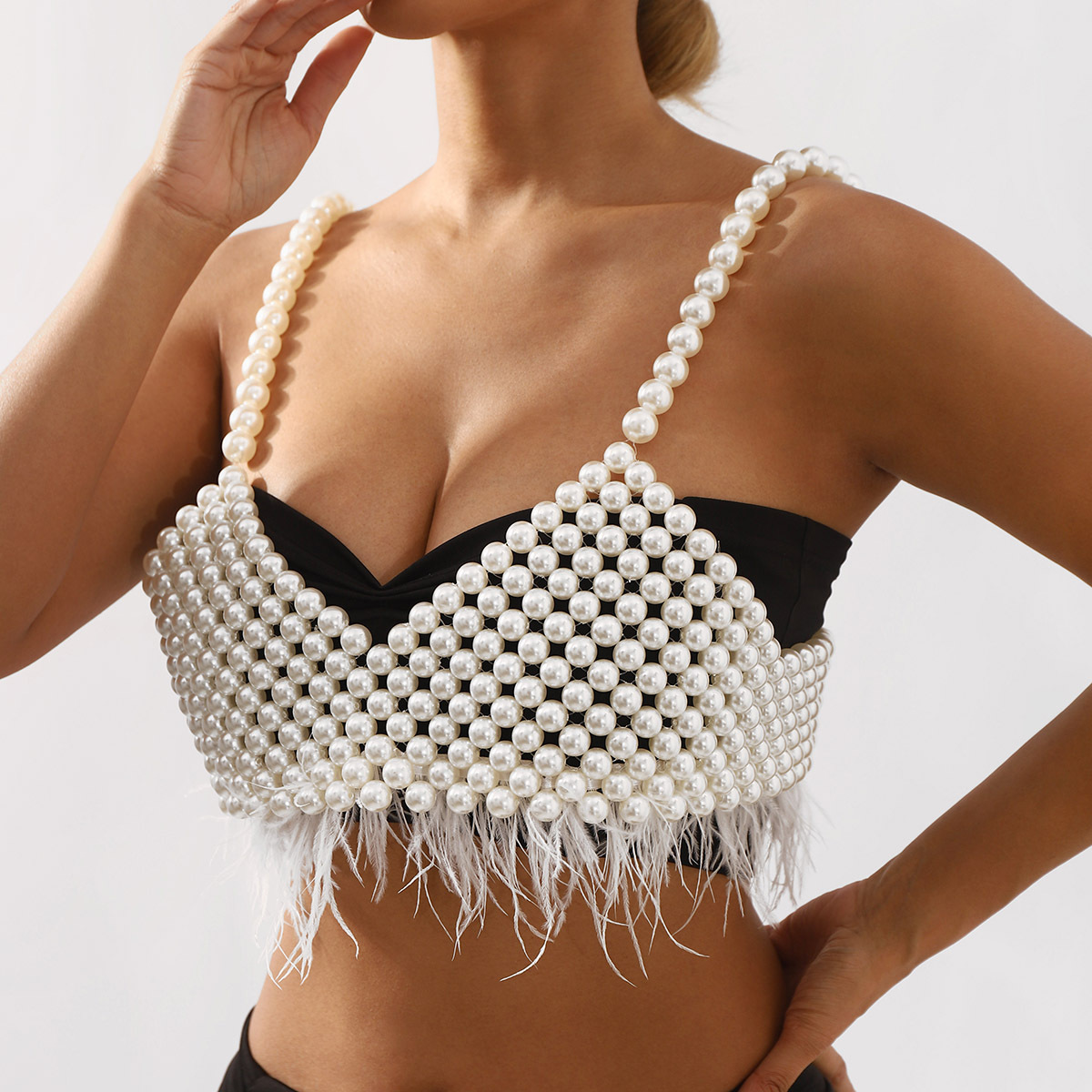 Body Jewelry Vest - Body Jewelry Women Sexy​ Fashion Bra