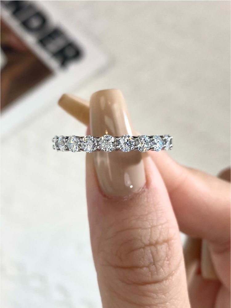Body Jewelry High Quality - DWJ Real 0.1-0.5CT Certified Moissanite Diamond