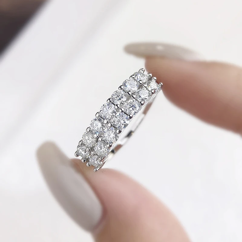 Body Jewelry High Quality - DWJ 1.4ct Real Moissanite Diamond Eternity