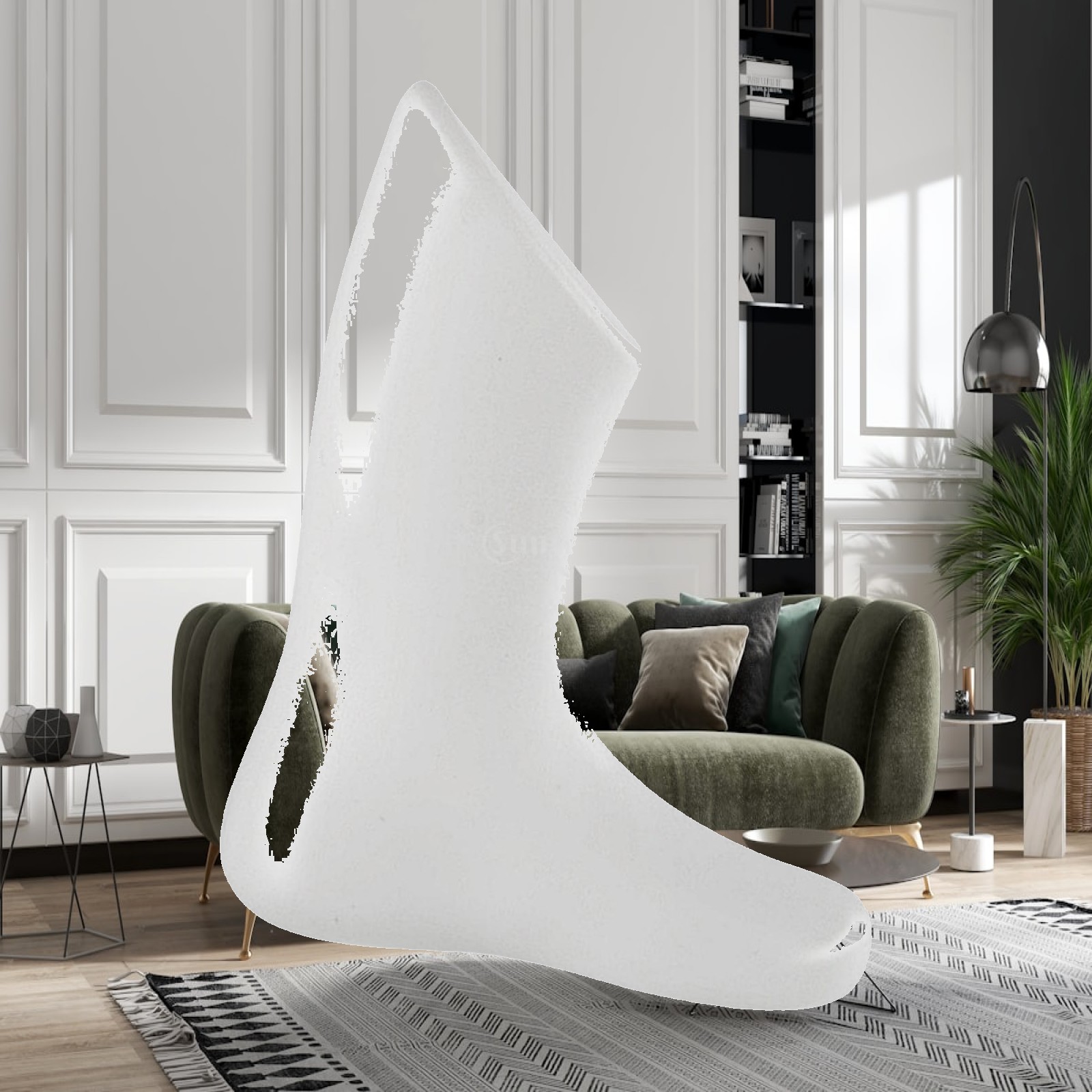 Body Jewelry Shop - Foot Sock Display Model PE Mannequin