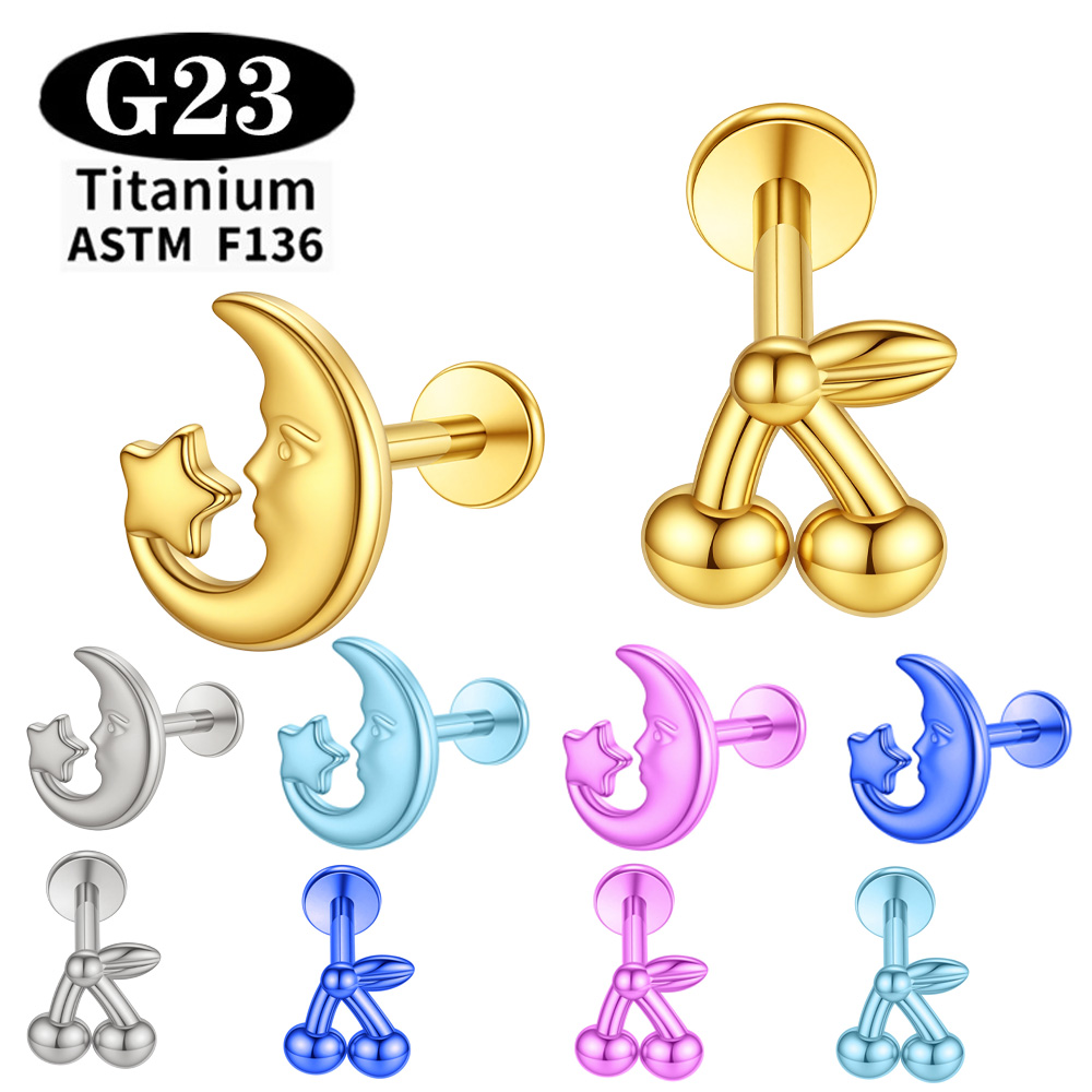 Body Jewelry Implant Grade - Implant Grade ASTM F136 Titanium Anodizing