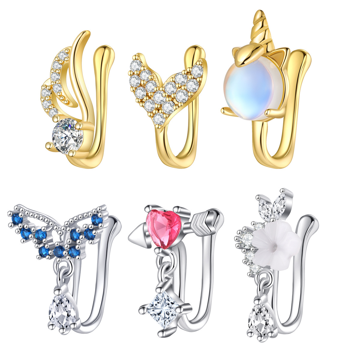 Body Jewelry High Quality - Fake Nose Piercing Jewelry High Quality