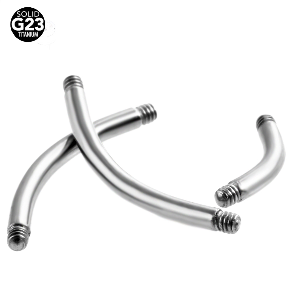 50 cái/lốc 14 gam 16 gam g23 t - đánh giá và giá Belly Bar Titanium