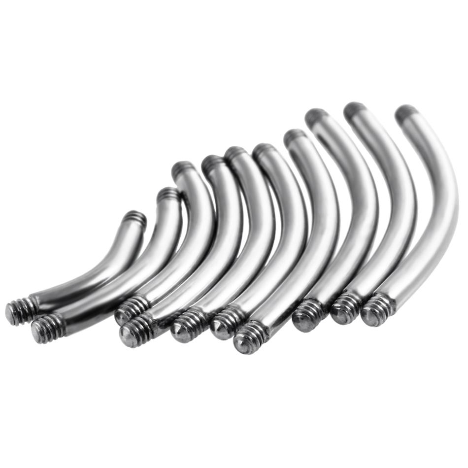 50 cái/lốc 14 gam 16 gam g23 t - đánh giá và giá Belly Bar Titanium
