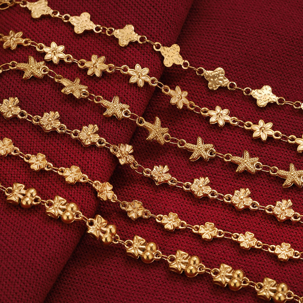 1Meter Stainless Steel Flower  - đánh giá và giá Body Jewelry Bulk