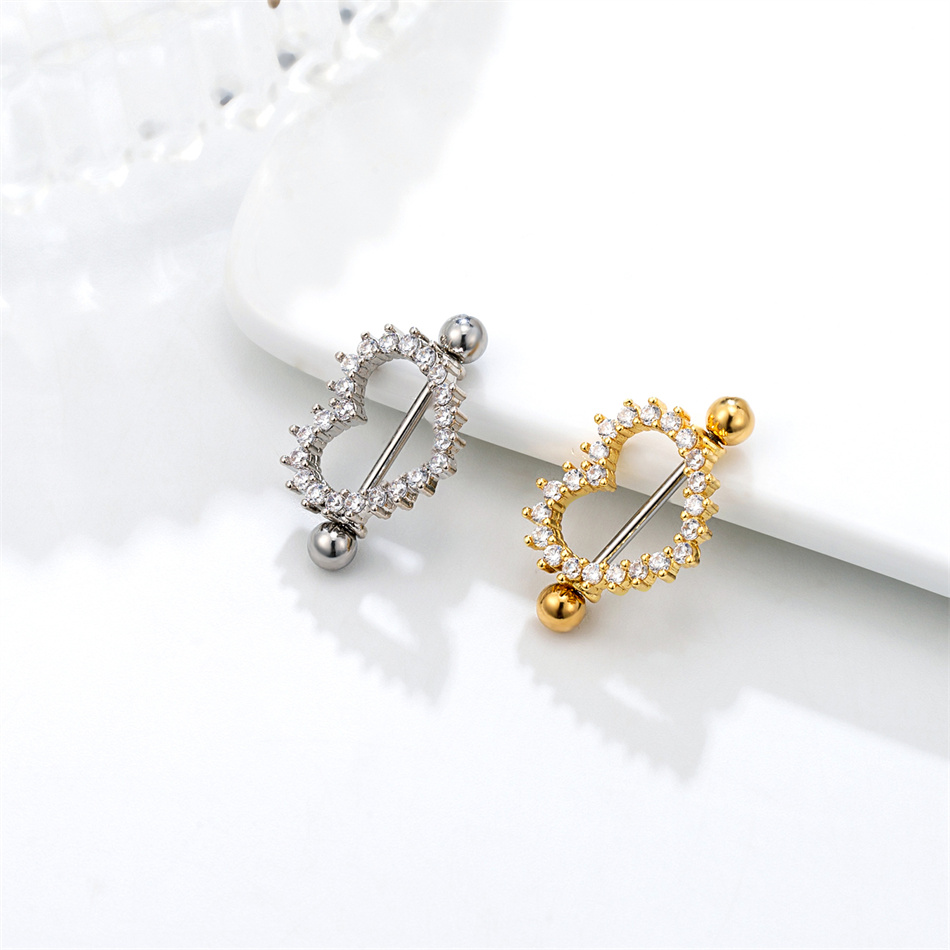 1 Pair Titanium Nipple Piercin - đánh giá và giá Belly Bar Titanium