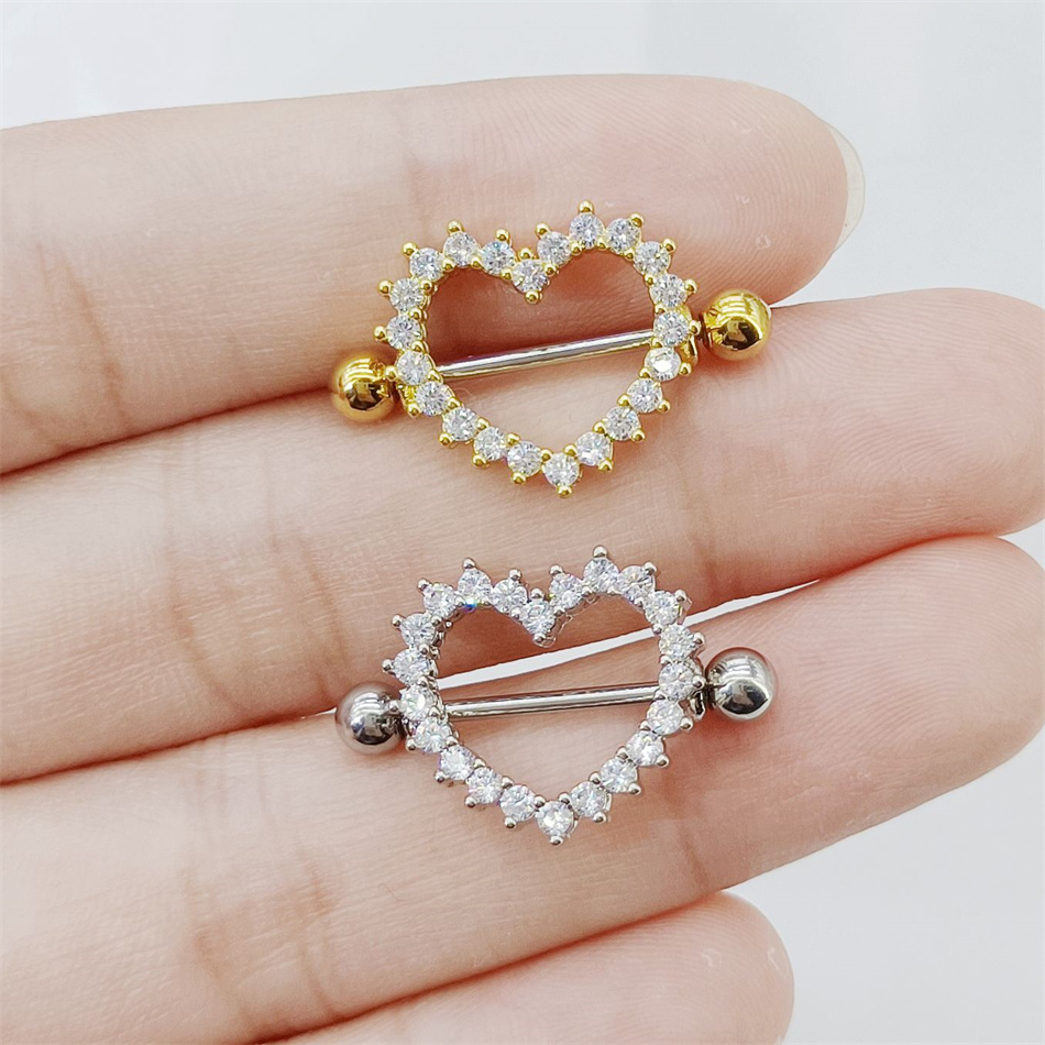 1 Pair Titanium Nipple Piercin - đánh giá và giá Belly Bar Titanium