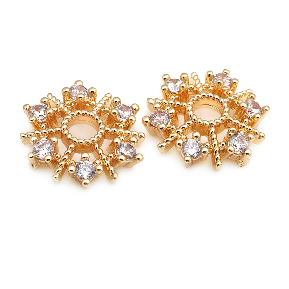 18K Gold Color Brass and Zirco - đánh giá và giá Body Jewelry High Quality