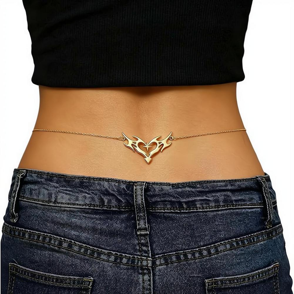 Gothic Heart Sexy Women's Wais - đánh giá và giá Body Jewelry Bulk