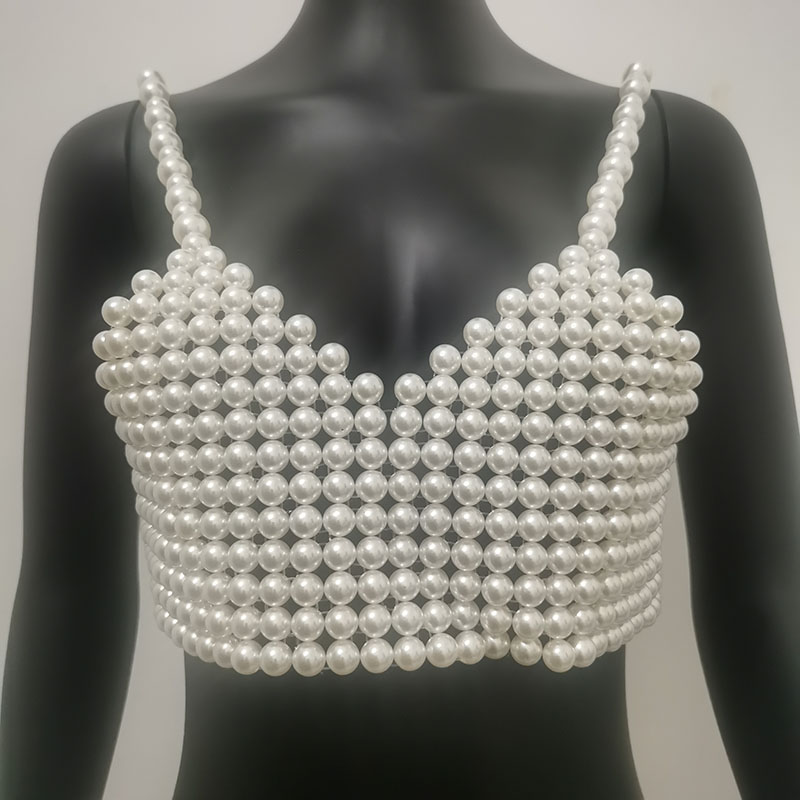 Mùa Đông Nữ Vòng Tay Ngọc Trai - đánh giá và giá Body Jewelry Vest