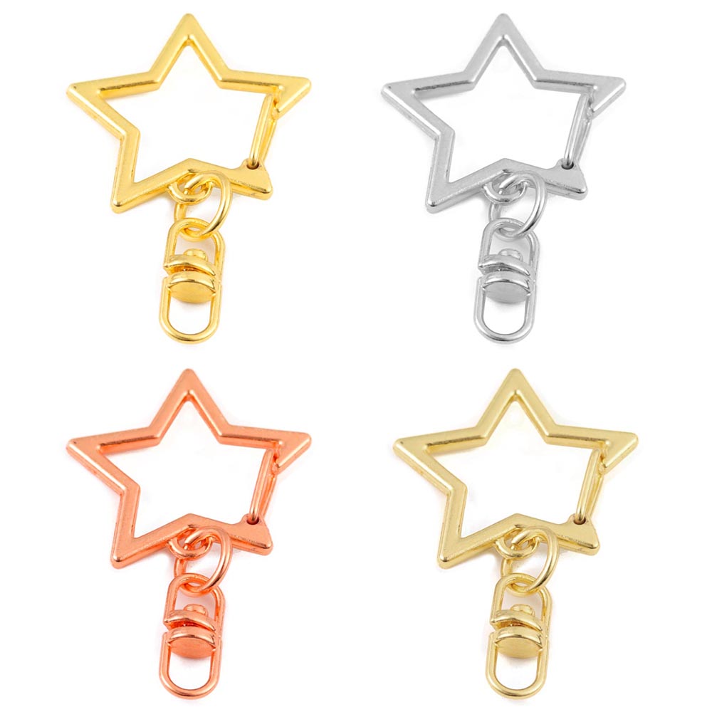 10Pcs Alloy Star Shaped Snap K - đánh giá và giá Body Jewelry Diy