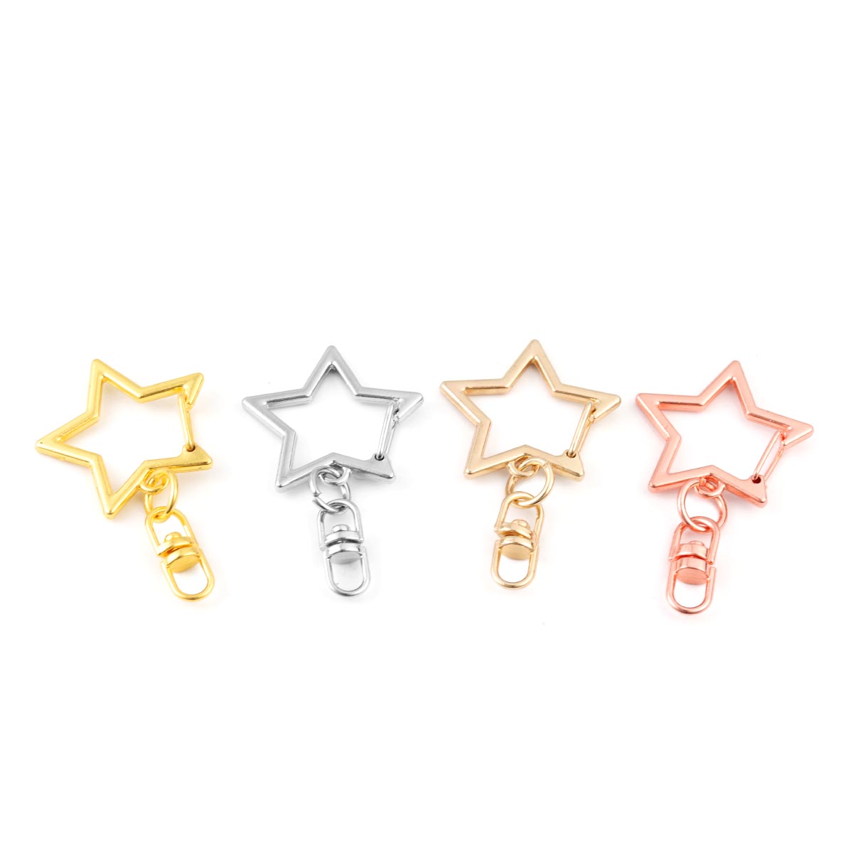 10Pcs Alloy Star Shaped Snap K - đánh giá và giá Body Jewelry Diy