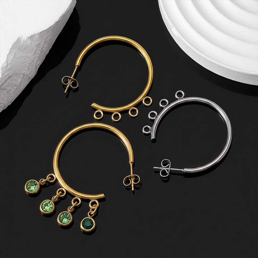 10pcs Stainless Steel Gold Pla - đánh giá và giá Body Jewelry Diy