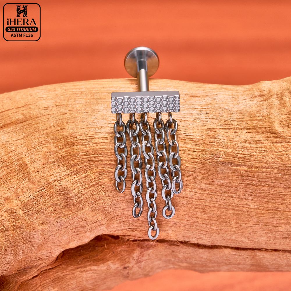 ASTM F136 Titanium Curved Clus - đánh giá và giá Cluster Stud Ear