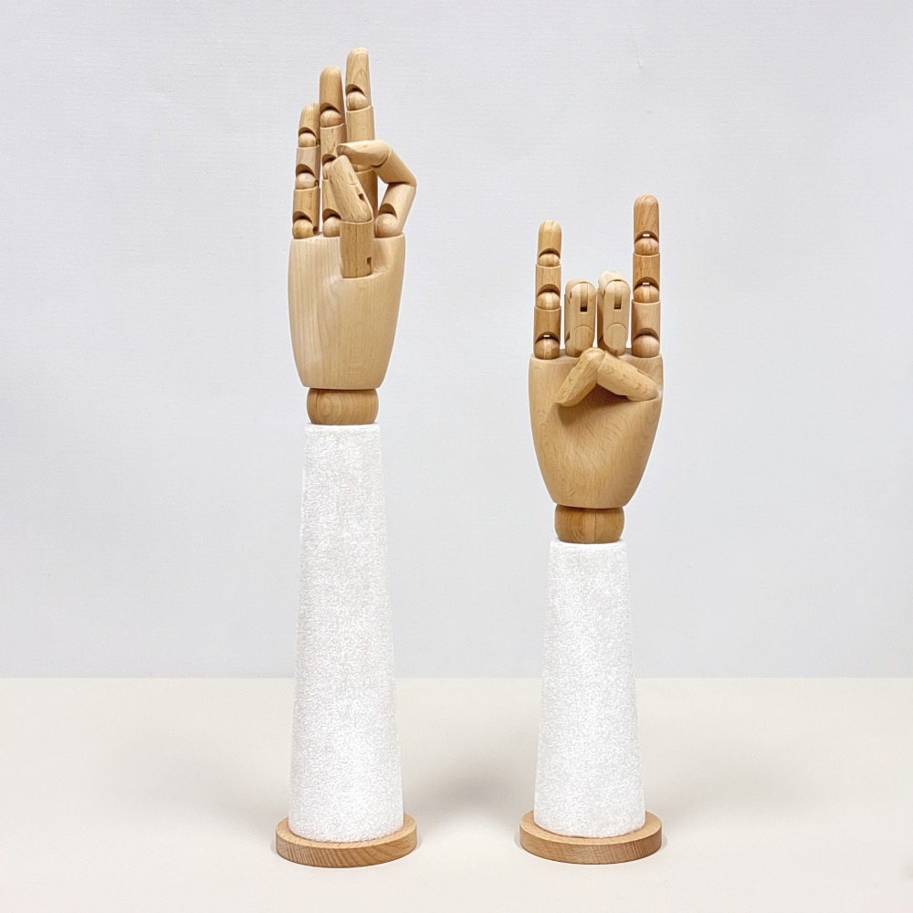 Wooden Velvet Hand Mannequin w - đánh giá và giá Body Jewelry Shop