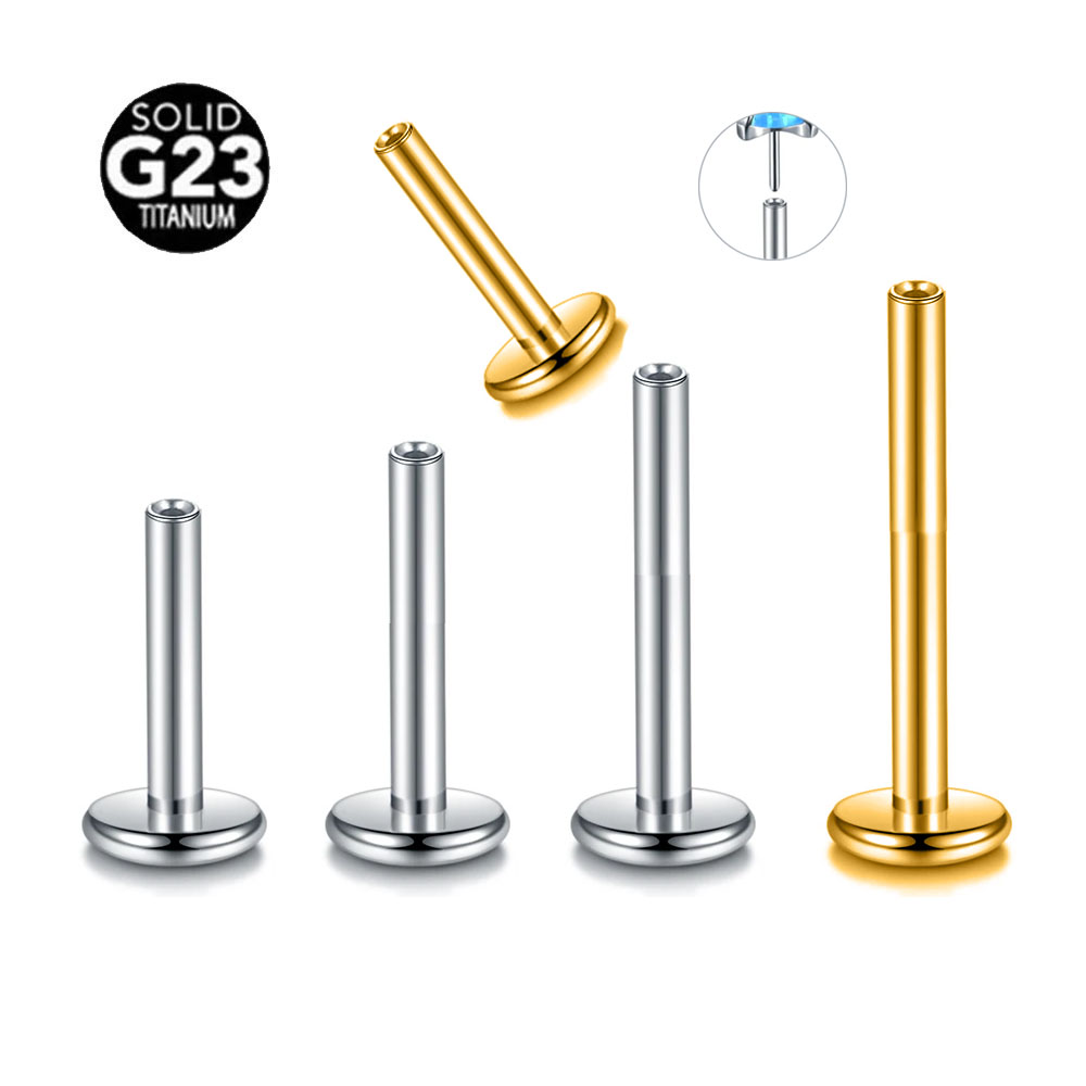 10pcs/Lot ASTM F136 G23 Titani - đánh giá và giá Body Jewelry Threadless