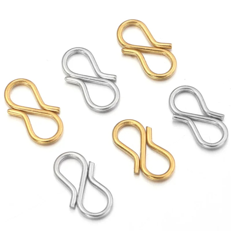 30pcs Stainless Steel S Shape  - đánh giá và giá Body Jewelry Diy