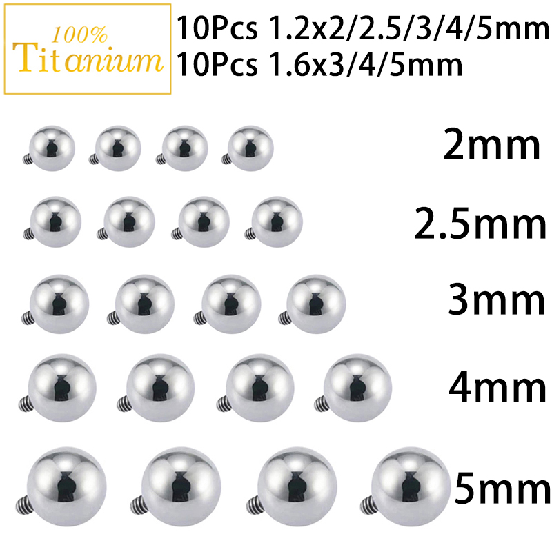 10Pc Implant Grade ASTM G23 Ti - đánh giá và giá Body Jewelry Implant Grade