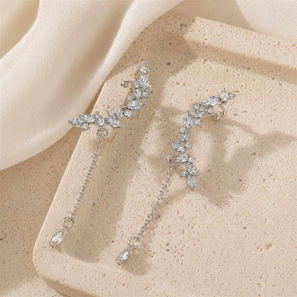 Long Tassel Earrings Diamond F - đánh giá và giá Cluster Stud Ear