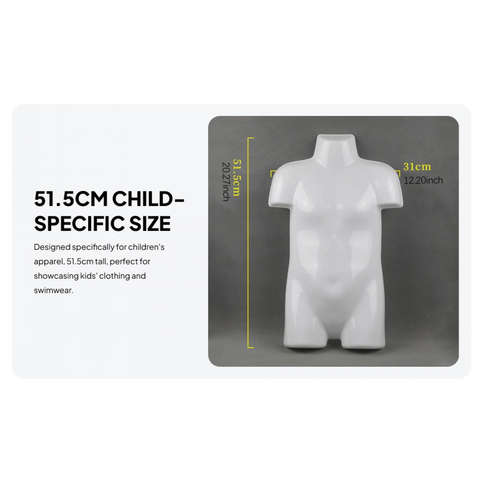 Kid Mannequin Torso Child Mann - đánh giá và giá Body Jewelry Shop