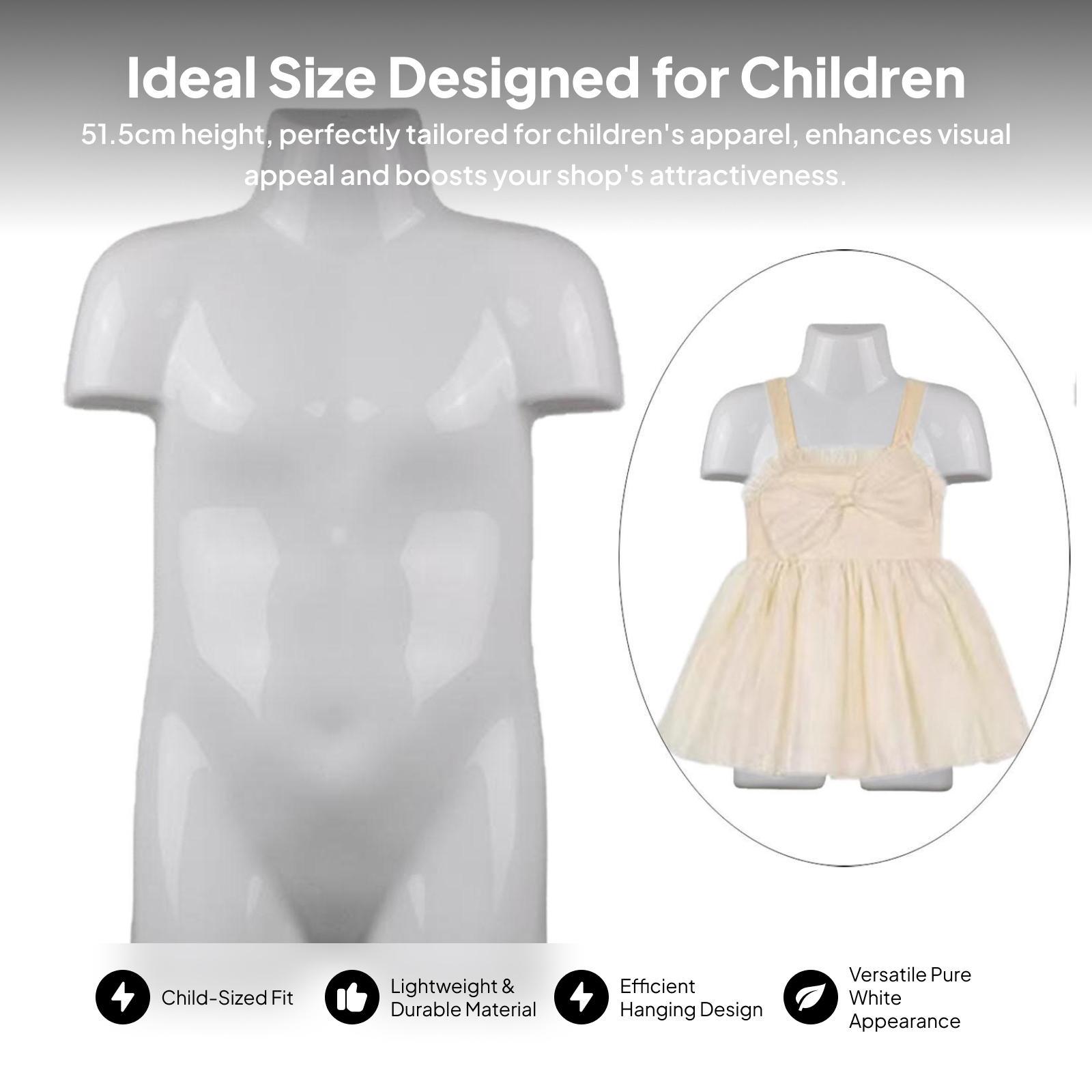 Kid Mannequin Torso Child Mann - đánh giá và giá Body Jewelry Shop