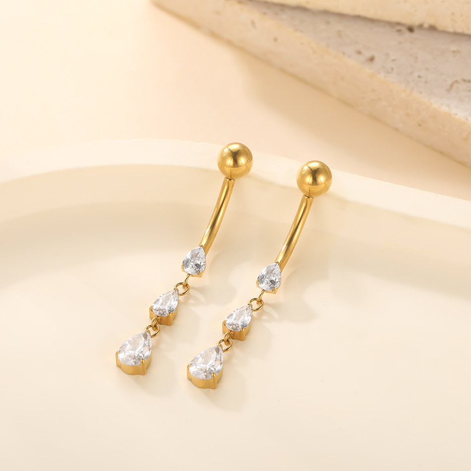 1/5Pcs ASTM F136 Titanium 14G  - đánh giá và giá Belly Bar Titanium