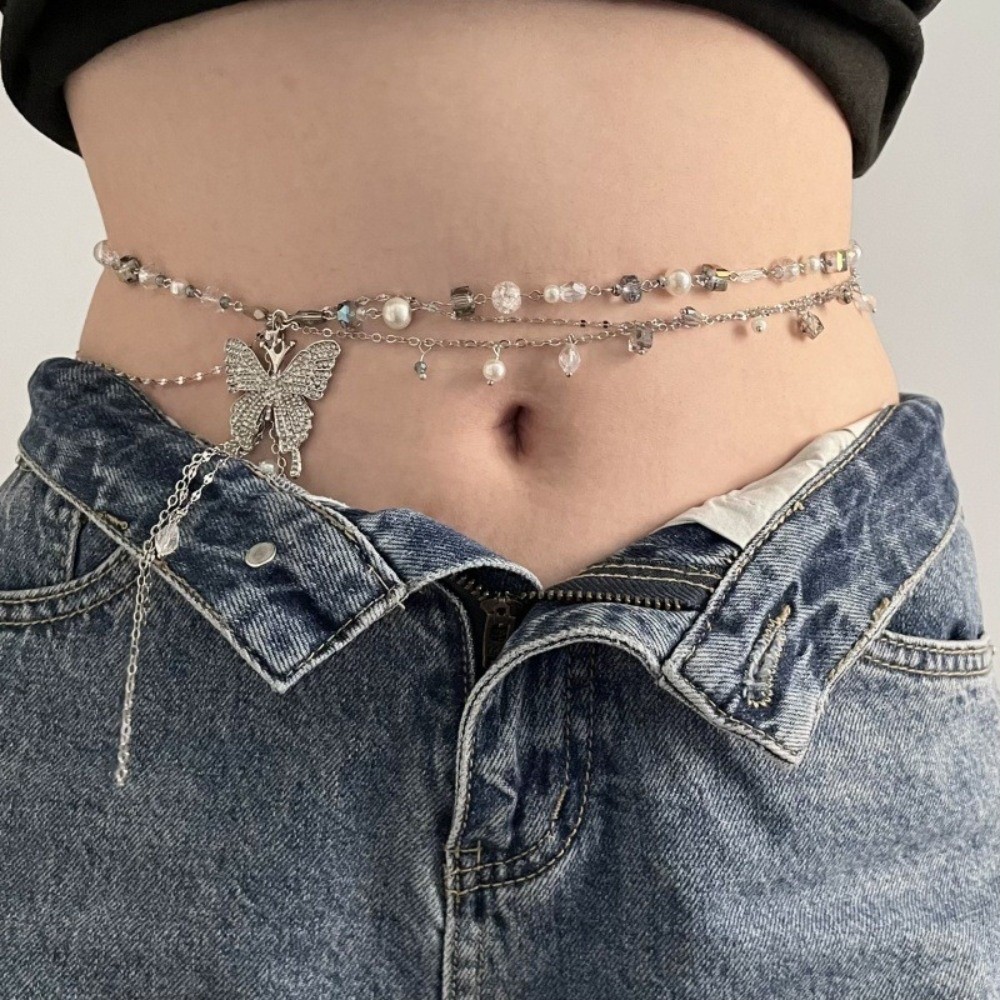 Creative Y2K Butterfly Waist C - đánh giá và giá Body Jewelry Y2K