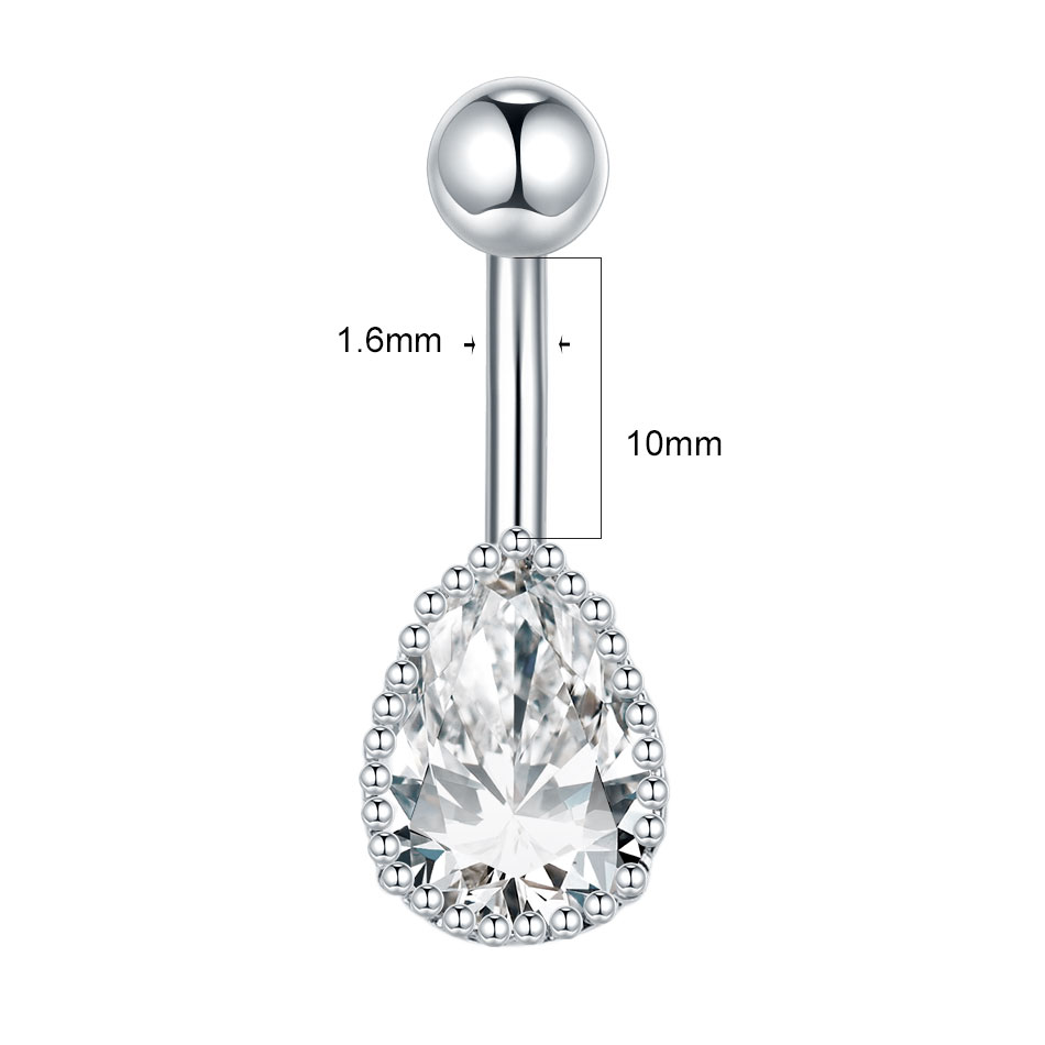  1pc Belly Button Piercing fo - đánh giá và giá Belly Bar Titanium