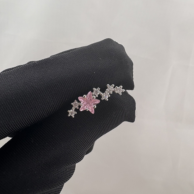INS Style Full CZ Titanium Scr - đánh giá và giá Cluster Stud Ear