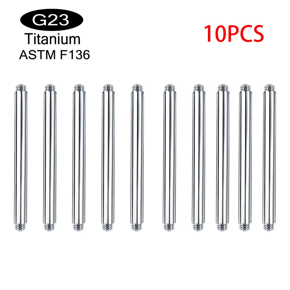 10pcs/lot ASTM F136 Implantabl - đánh giá và giá Body Jewelry Implant Grade Titanium