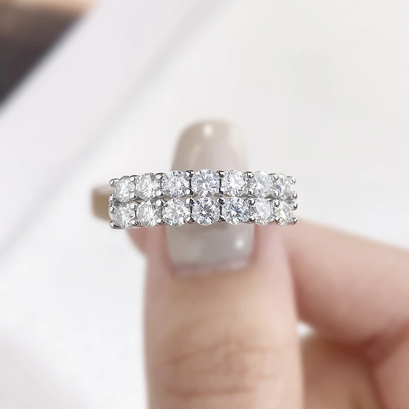 DWJ 1.4ct Real Moissanite Diam - đánh giá và giá Body Jewelry High Quality