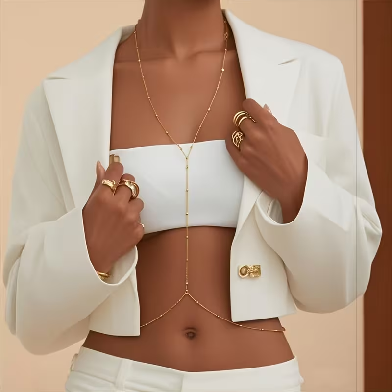 Fashion Simple Bead Chain Bohe - đánh giá và giá Body Jewelry For You