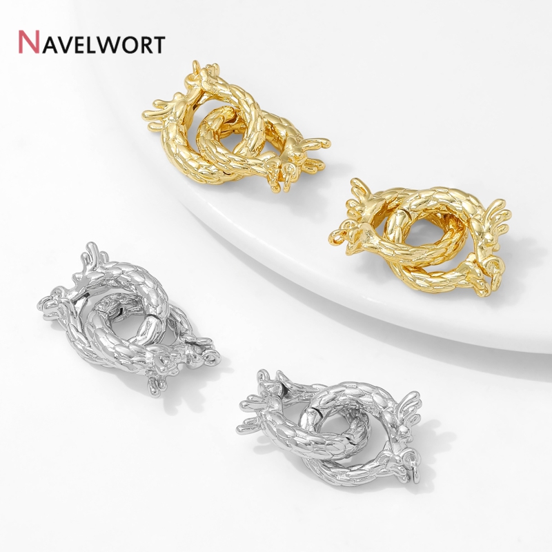 14K Gold Plated Brass Dragon S - đánh giá và giá Body Jewelry Diy