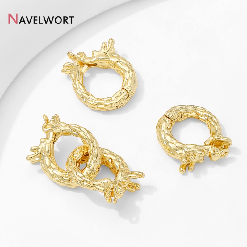 14K Gold Plated Brass Dragon S - đánh giá và giá Body Jewelry Diy