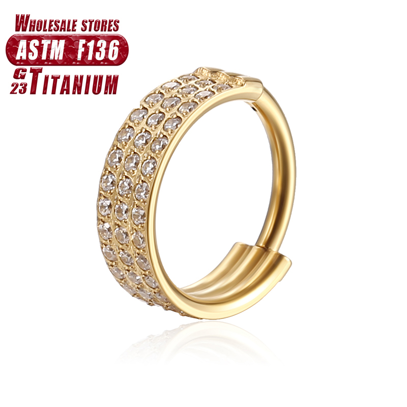 F136 Titanium Nose Ring Implan - đánh giá và giá Body Jewelry Implant Grade
