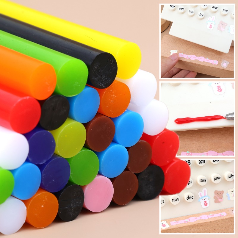 Colorful Hot Melt Glue Sticks  - đánh giá và giá Body Jewelry Glue