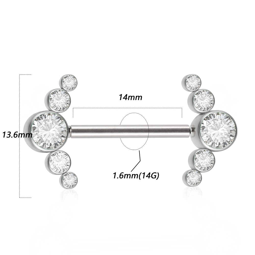 Cặp Đôi 361L Phẫu Thuật Thép T - đánh giá và giá Body Jewelry Threadless