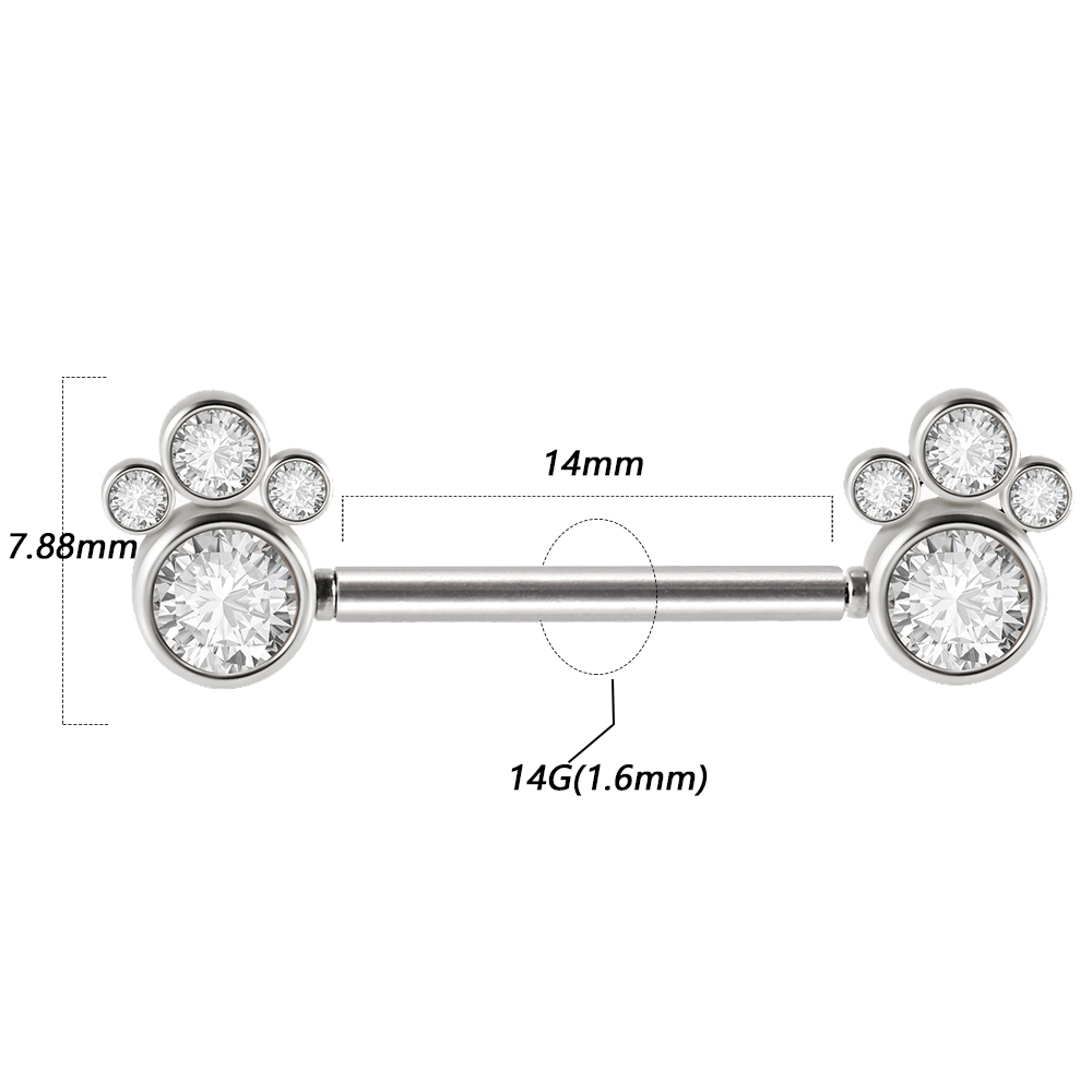 Cặp Đôi 361L Phẫu Thuật Thép T - đánh giá và giá Body Jewelry Threadless