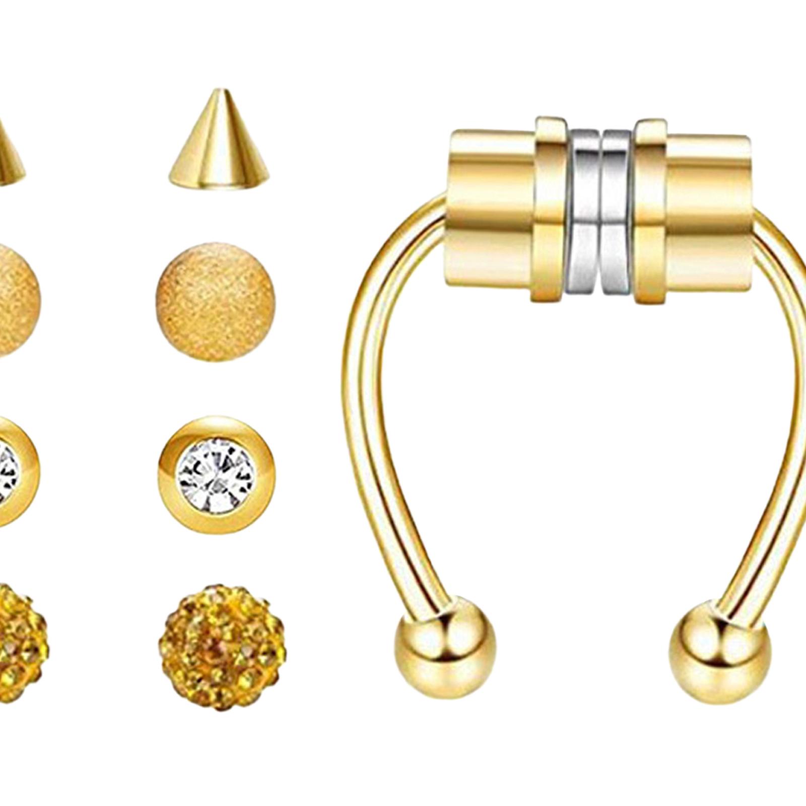 Stainless Steel Magnetic Fake  - đánh giá và giá Body Jewelry Shop