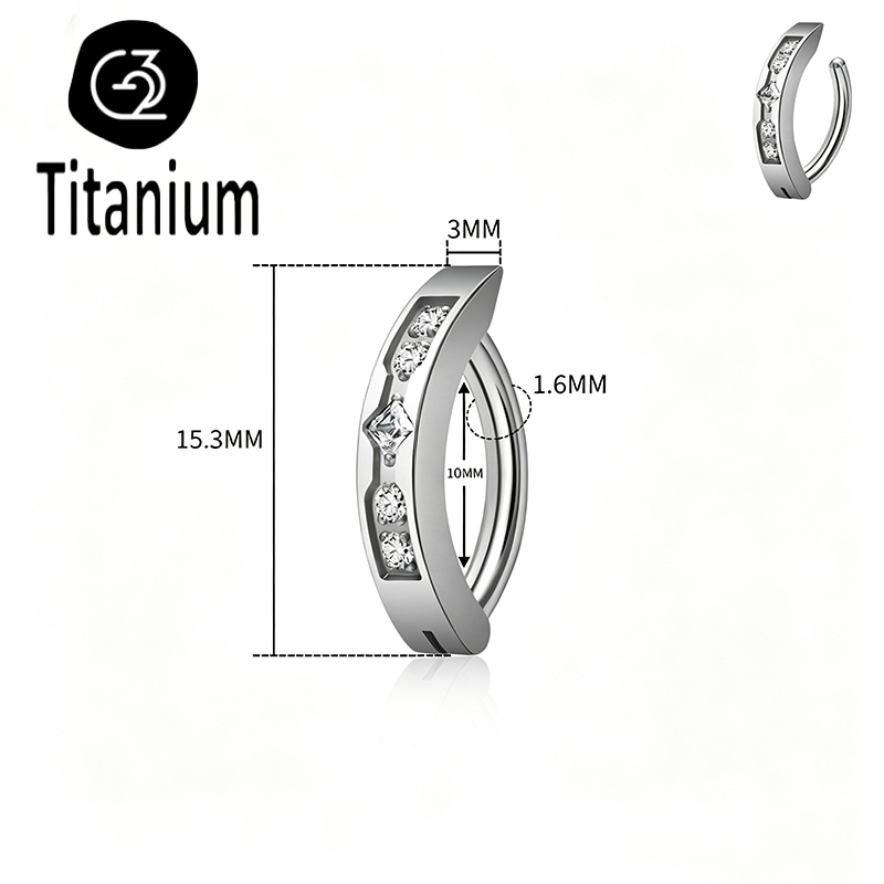 Implant Grade ASTM F136 Titani - đánh giá và giá Body Jewelry Implant Grade