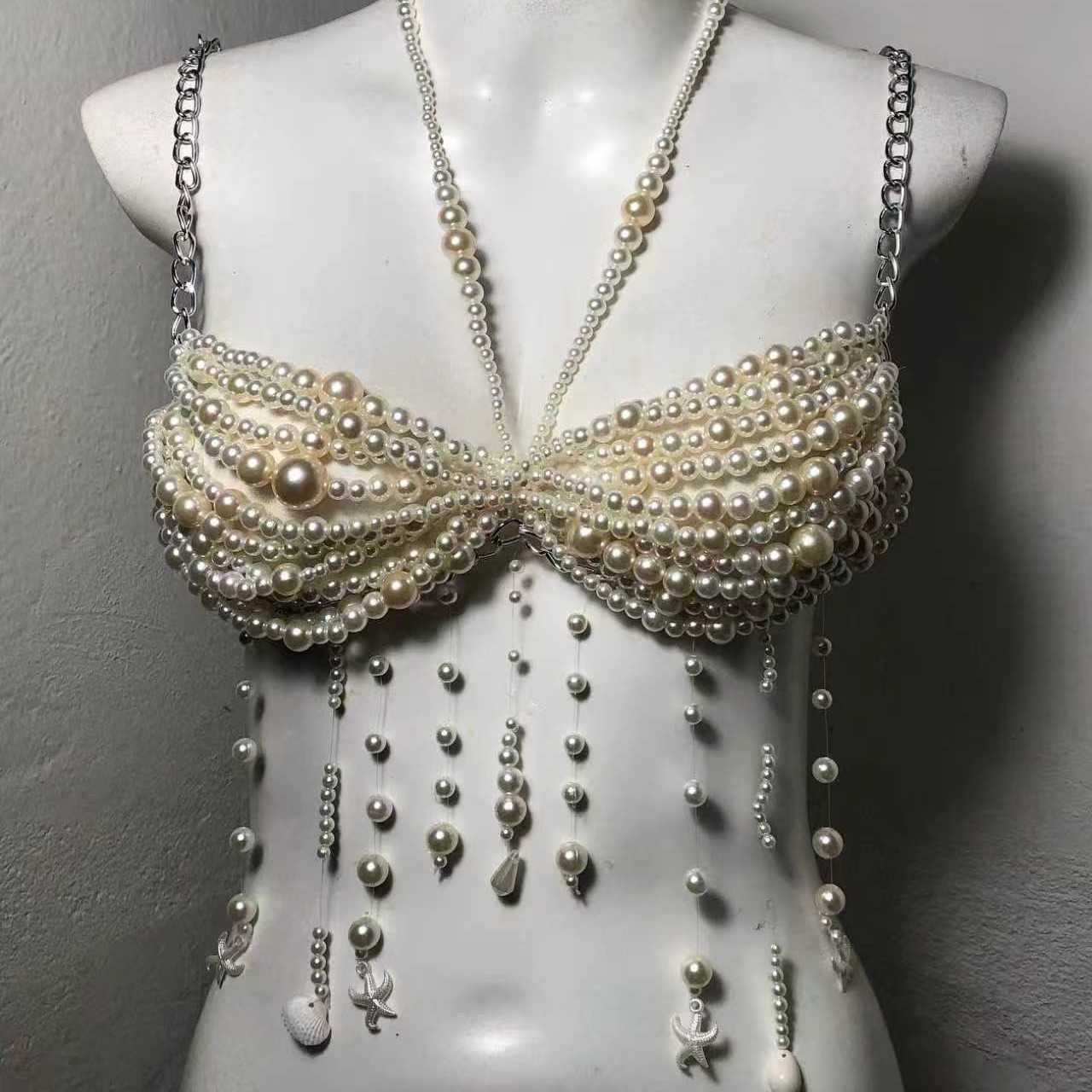 Summer Women Chain Corset Cami - đánh giá và giá Body Jewelry Vest