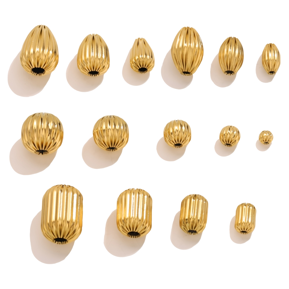 5PCS Stainless Steel 18K Gold  - đánh giá và giá Body Jewelry Diy