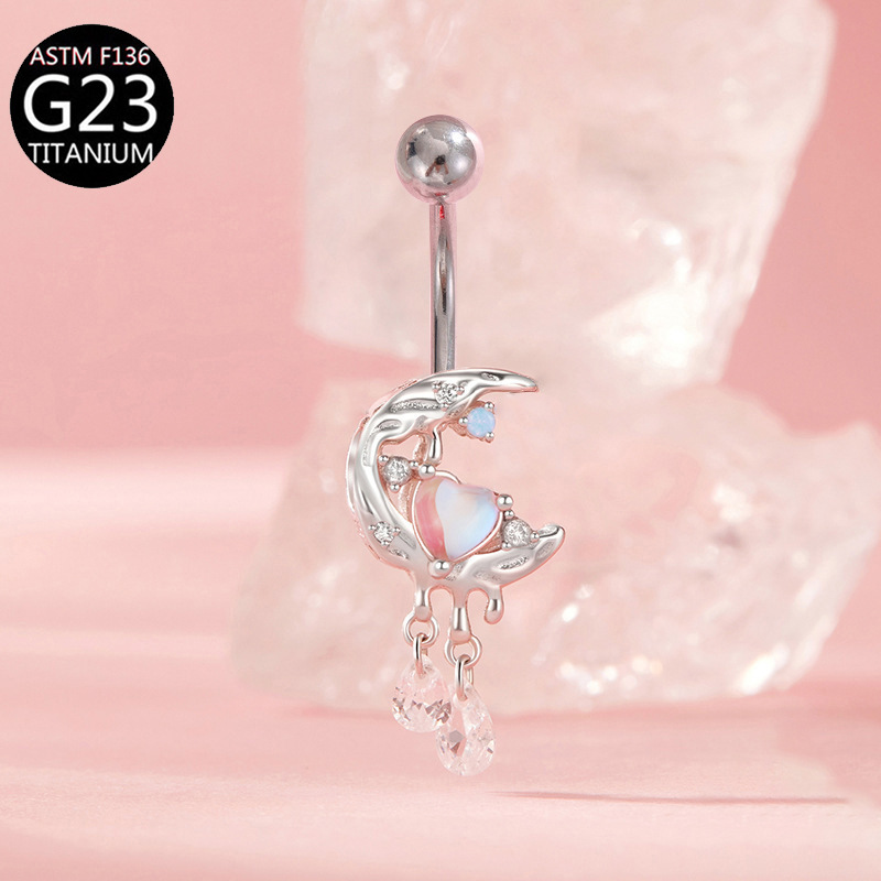 G23 Titanium Pin Belly Button  - đánh giá và giá Belly Bar Titanium