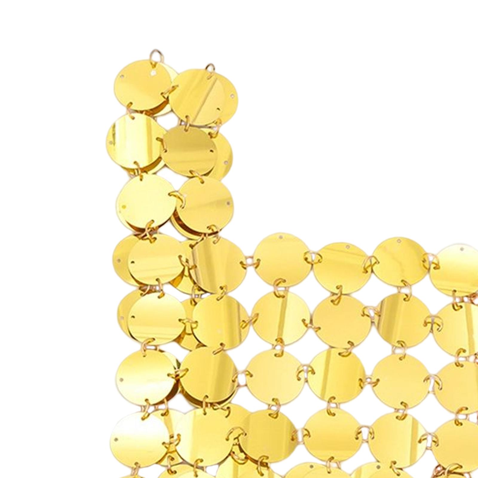 Sequin Vest Tank Tops Sparkly  - đánh giá và giá Body Jewelry Vest