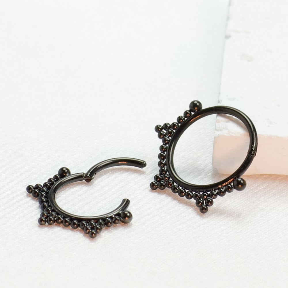 F136 Titanium Piercing Black N - đánh giá và giá Body Jewelry Implant Grade
