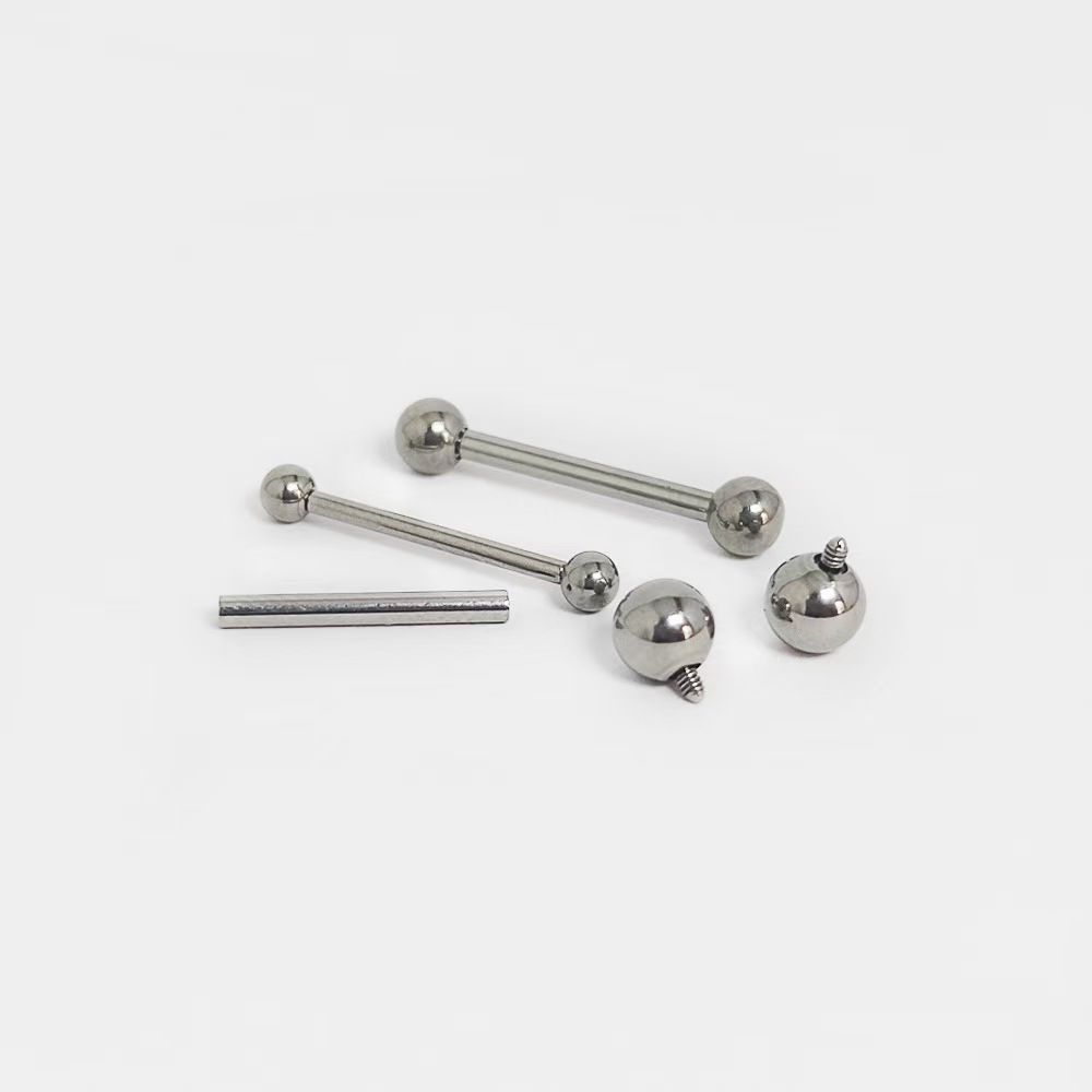 2pcs/lot ASTM F136 Titanium Im - đánh giá và giá Body Jewelry Implant Grade