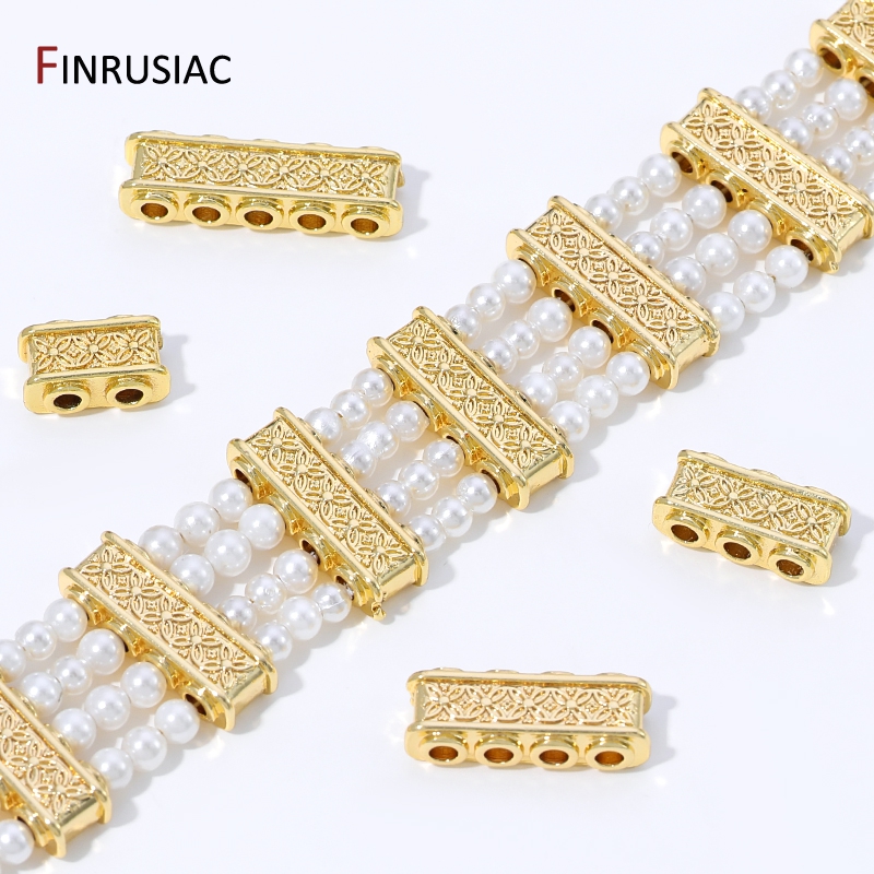 18K Gold Plated Brass Rectangl - đánh giá và giá Body Jewelry Diy